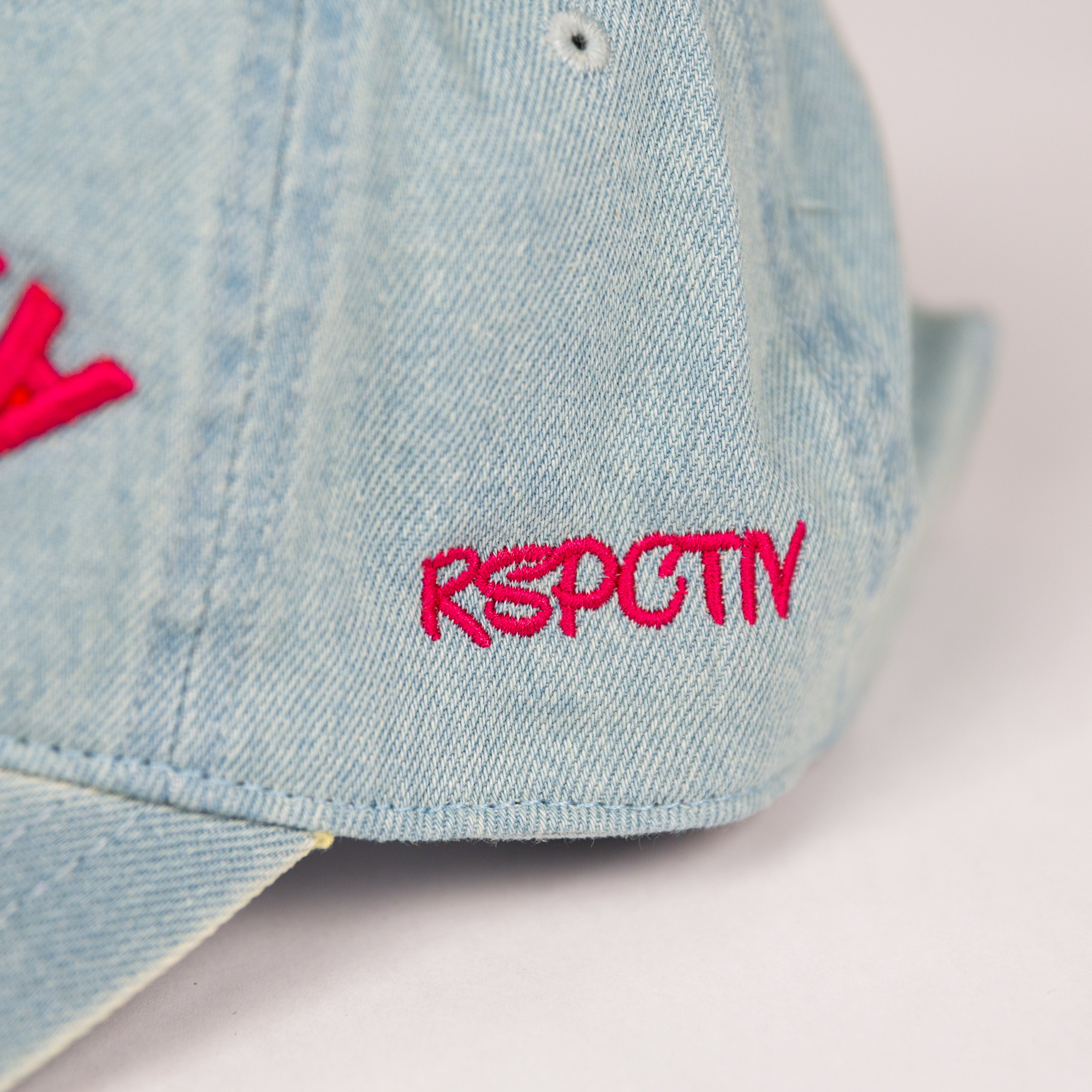 D1 Denim Hat Pink
